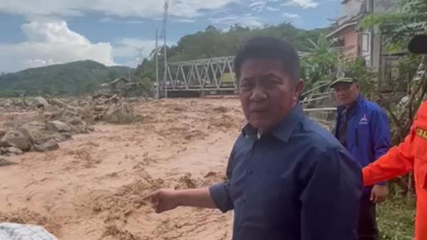 Kondisi Banjir Bandang di Lahat, Sumatera Selatan