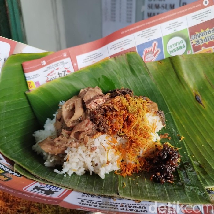Nasi Krawu kuliner di gresik