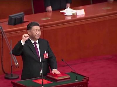 Potret Xi Jinping Resmi Jadi Presiden China 3 Periode