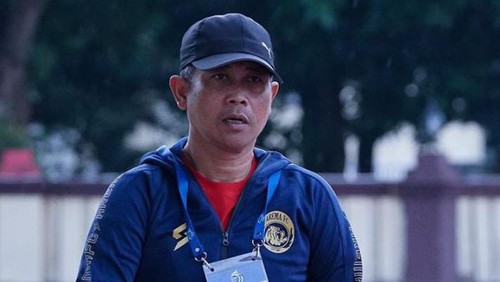 Pelatih Arema FC Joko Susilo