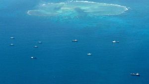 Tegang! Kapal China Usir Pesawat Patroli Filipina di Laut China Selatan