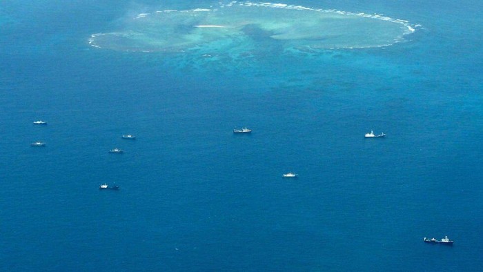 AS Tepis Klaim China Usir Kapal Perangnya di Laut China Selatan