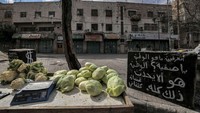 Enam warga Palestina tewas dalam serangan tentara Israel di kamp pengungsi Jenin di Tepi Barat yang diduduki. Hazem Bader/AFP/Getty Images  
