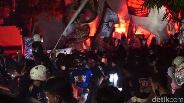 psht demo polres mojokerto kota
