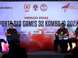 SEA Games Kamboja 2023: RI Bidik 4 Emas Cabor Esports
