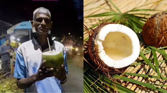 Selama 28 Tahun Pria Ini Hanya Makan Kelapa, Ini Sebabnya