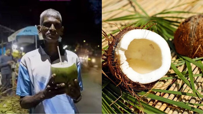 Selama 28 Tahun Pria Ini Hanya Makan Kelapa, Ini Sebabnya