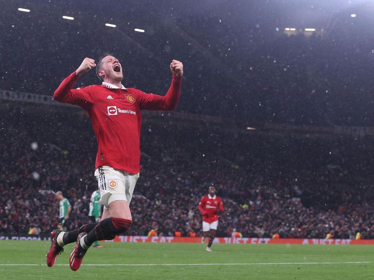 Foto: Selebrasi Gol Sarat Emosi Wout Weghorst