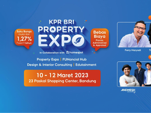Mudah Temukan Rumah untuk Milenial di KPR BRI Property Expo