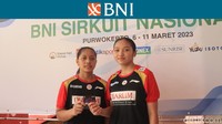 Ardita Anjani/Titis Maulida Rahma menjuarai Ganda Taruna Putri (GTI) usai menundukkan unggulan pertama Ariella Naqiyyah/Rachel Agnesia Sabatini dengan 24-22, 8-21, 22-20. Foto: Intan/detikcom
