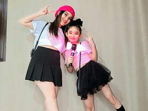 Jangan Iri! Ayu Ting Ting dan Bilqis Di-notice Lisa dan Jisoo BLACKPINK