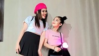 Ayu Ting Ting dan Bilqis memang penggemar BLACKPINK atau yang lebih dikenal dengan BLINK. Foto: Instagram Ayu Ting Ting