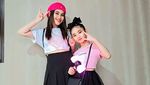 Gemasnya Gaya Ayu Ting Ting dan Bilqis Nonton Konser BLACKPINK, Bak Adik-Kakak