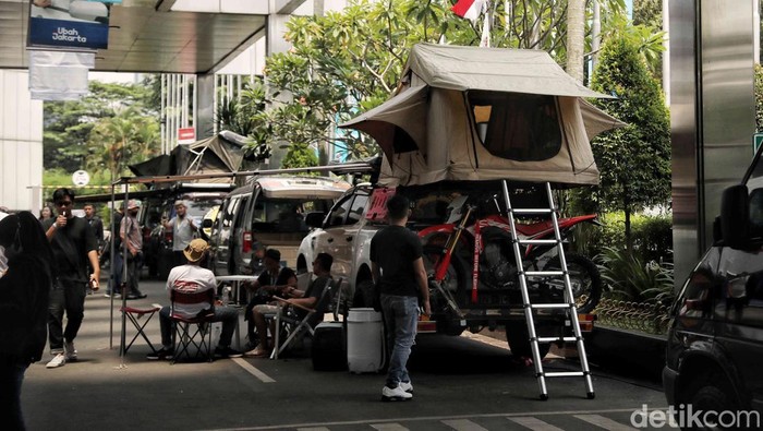 Deretan Campervan Indonesia Mejeng di GJAW 2023 Deretan mobil dari komunitas Campervan Indonesia dipamerkan di Gaikindo Jakarta Auto Week 2023, JCC Senayan, Sabtu (11/3/2023).