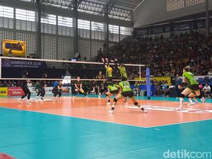 Gresik Petrokimia Jegal Jakarta BIN ke Grand Final Proliga 2023