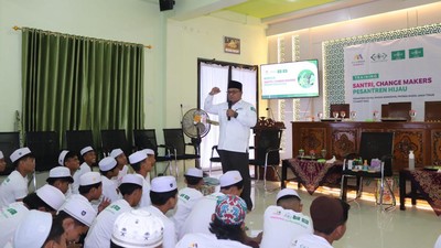 Kala Santri-Pengurus Ponpes di Probolinggo jadi Penggerak Pesantren Hijau