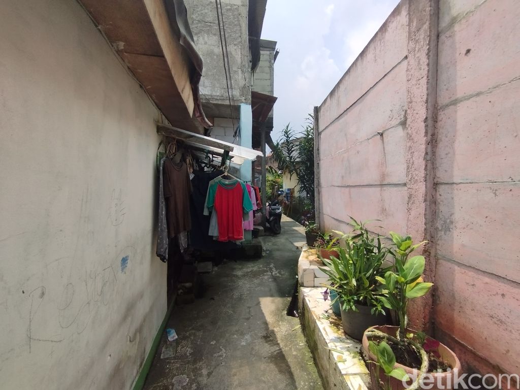 Kampung Boncos di Palmerah, Jakarta Barat, 11 Maret 2023. (Brigitta Belia Permata Sari/detikcom)