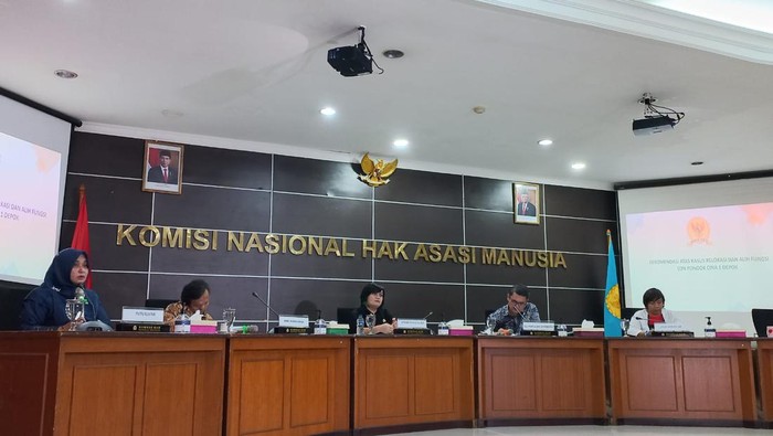 Konferensi pers Komnas HAM (Anggi-detikcom)