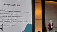 Partner penyedia soal detikEdu, Magenta Media, memberikan sedikit trik dan tips untuk mengerjakan SNBT untuk menembus PTN. (Foto: Nograhany Widhi K/detikcom)