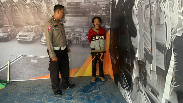 Napi kabur Polresta Balikpapan ditangkap.