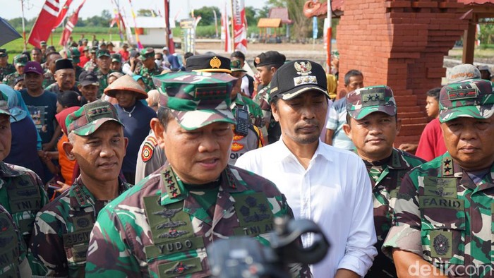 Panglima TNI Yudo Margono di Madiun