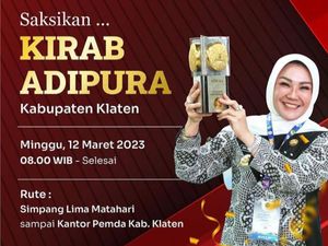 Kirab Piala Adipura di Klaten Besok Pagi, Ini Rute-Rekayasa Lalin