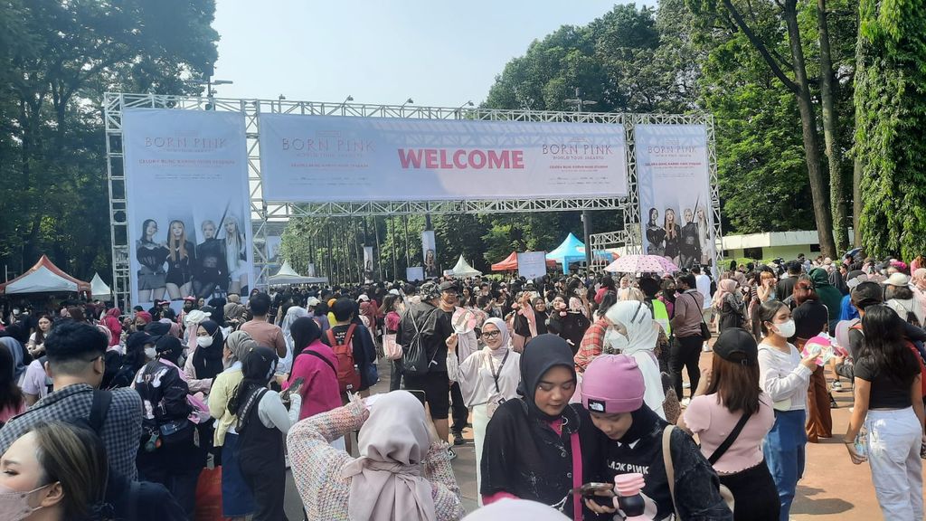 Penonton Konser BLACKPINK