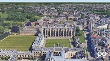 Kapel Kings College, Cambridge, Inggris Raya Foto: Climatecentral.org