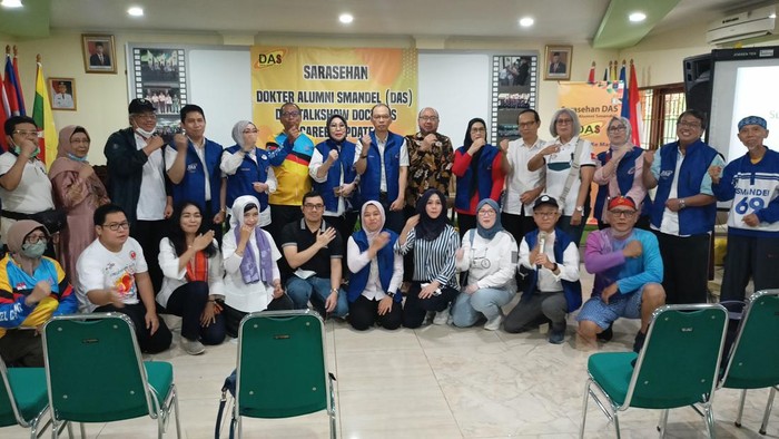Dokter Alumni SMAN 8 Jakarta Gelar Sarasehan Bareng Kemenkes (Adrial/detikcom)