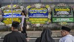Suasana Rumah Duka Istri Moeldoko Koesni Harningsih