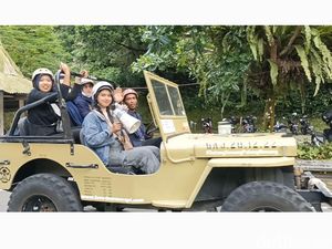 Aktivitas Merapi Tinggi, Kawasan Wisata Kaliurang Tetap Ramai Wisatawan