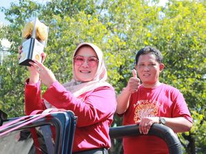 Kirab Piala Adipura Klaten Usai Penantian 27 Tahun