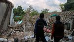 Kondisi Rumah yang Hancur Akibat Ledakan Petasan di Malang