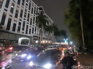 Kondisi Lalin Senayan Tersendat usai Konser BLACKPINK di Hari Kedua