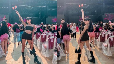 5 Momen Lucinta Luna Pamer Body Goals Bak Jisoo Blackpink, Sebut Turun 20 Kg