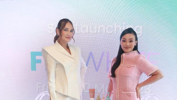 Luna Maya saat ditemui di kawasan Jakarta.