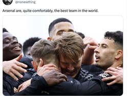 Meme Arsenal Kokoh di Puncak, Arteta 100 Kali Menang