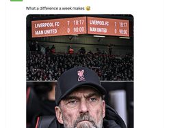 Meme Liverpool Kalah dari Juru Kunci, Cuma Bisa Banggain 7 Up