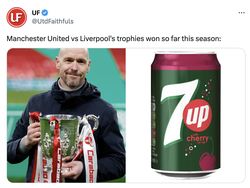 Meme Liverpool Kalah dari Juru Kunci, Cuma Bisa Banggain 7 Up