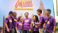 Pada setiap bulannya Bank Mega akan mengundi 50 pemenang paket wisata destinasi negara Asia dan 1 pemenang paket wisata destinasi negara Eropa atau Amerika. Di akhir program Bank Mega akan memberikan kejutan hadiah 2 pemenang grand prize untuk keliling dunia bebas pilih destinasi. 