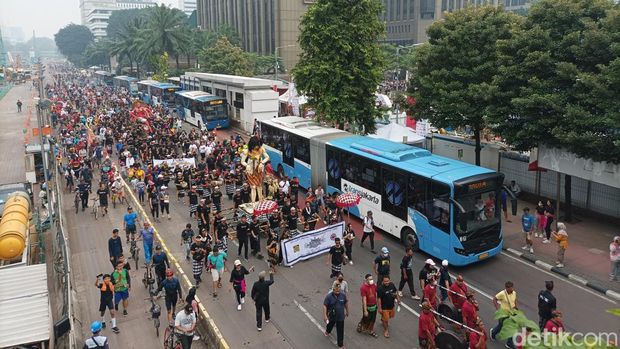 Ogoh-ogoh di CFD Jakarta
