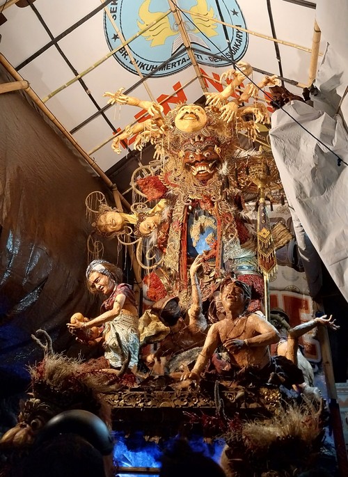 Ogoh-ogoh Kali Cita Pralaya ST Tunas Muda, Banjar Mertajati, Denpasar Selatan, Bali.