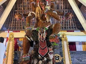 Ogoh-ogoh Nyuh Brahma dari Batok Kelapa Raih Nilai Tertinggi