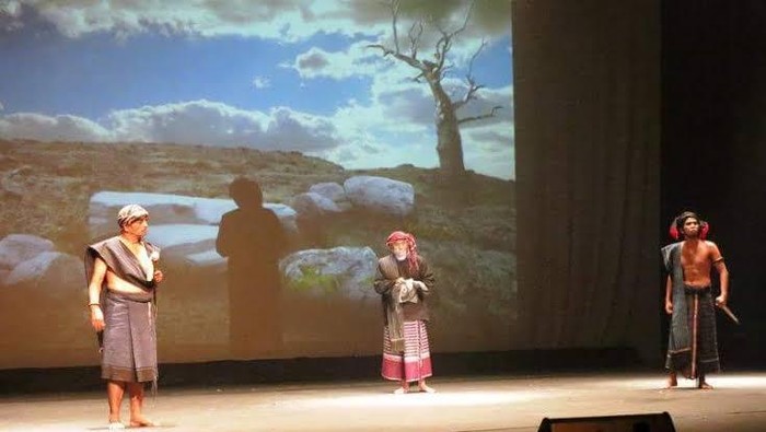 Pementasan opera Batak. (Dok ISI Padangpanjang)