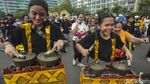 Pawai Ogoh-ogoh Semarakkan CFD di Bundaran HI
