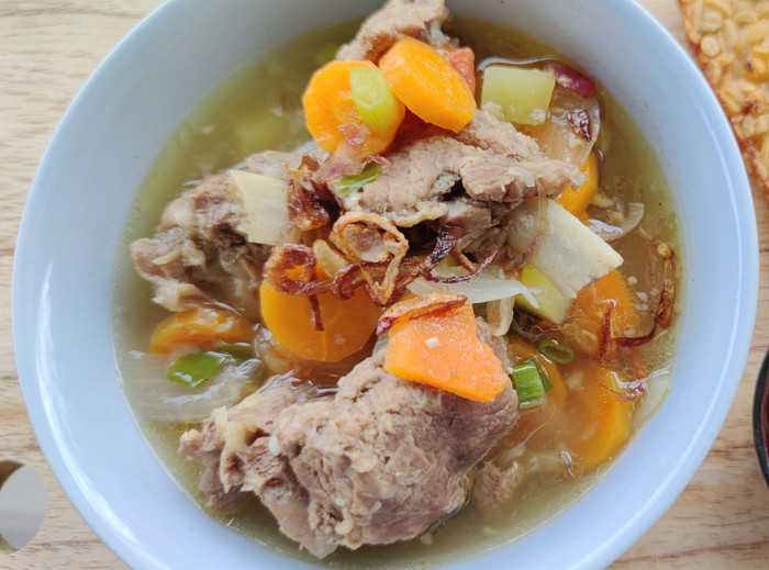 Resep Sup Iga Sapi Bumbu Jawa