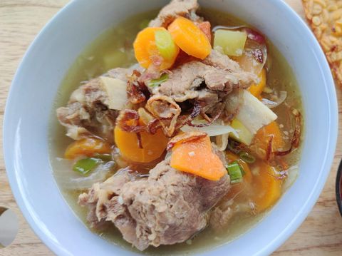 Resep Sup Iga Sapi Bumbu Jawa