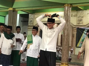 Sandiaga Diajak Gabung PPP Saat Ikut Harlah ke-50