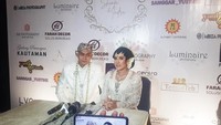 Indra Kristianto dan Shinta Bachir berbagi cerita soal prosesi ijab kabulnya yang berjalan lancar dan khidmat. Foto: Febri/detikHOT