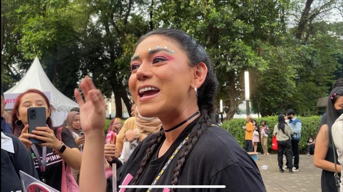 Thalita Latief nonton konser BLACKPINK.
